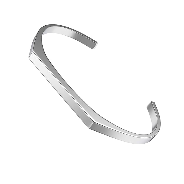 Cresn Women Lock Free Friendship Hand Cuff Wrist Half Kada Bangle Bracelet Women